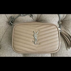 AUTHENTIC YSL Saint Laurent mini lou camera bag